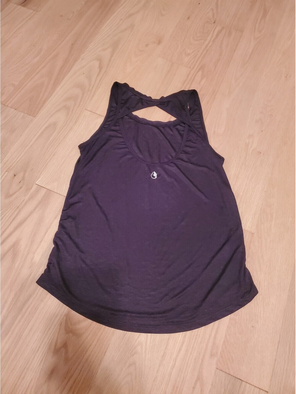 Black Racerback Tank Top - Picture 2 of 4
